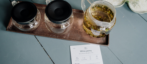 White peony thee van Mevrouw Cha