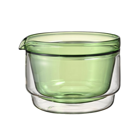 Matcha thee kom dubbelwandig