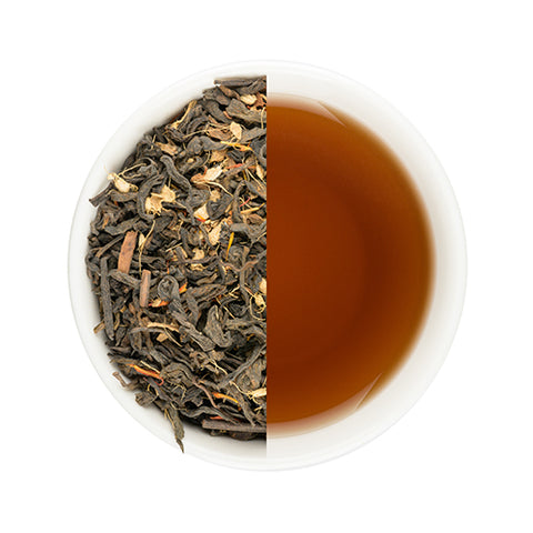 Pu erh losse thee van Mevrouw Cha